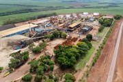 Picture taken with drone of the Delta Sucroenergia Plant - Conceicao das Alagoas city - Minas Gerais state (MG) - Brazil