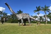 Dinosaur replica -  Peiropolis Geosites and the Llewellyn Ivor Price Paleontological Research Center - Uberaba Geopark Project ? Land of Giants - Uberaba city - Minas Gerais state (MG) - Brazil
