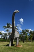 Dinosaur replica -  Peiropolis Geosites and the Llewellyn Ivor Price Paleontological Research Center - Uberaba Geopark Project ? Land of Giants - Uberaba city - Minas Gerais state (MG) - Brazil
