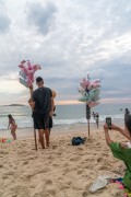 Cotton candy seller in Ipanema Beach - Rio de Janeiro city - Rio de Janeiro state (RJ) - Brazil