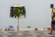 Street vendor of bikinis and canga  - Ipanema Beach - Rio de Janeiro city - Rio de Janeiro state (RJ) - Brazil