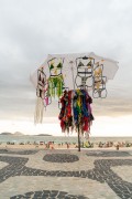 Bikinis hanging in sun umbrella for sale - Arpoador Beach - Rio de Janeiro city - Rio de Janeiro state (RJ) - Brazil